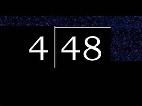 48 divided by 4.